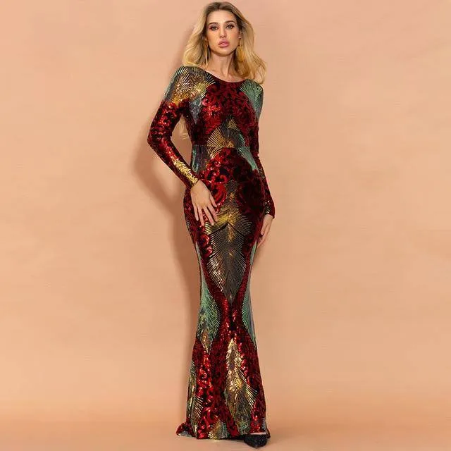 The Shining Backless Dress