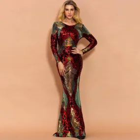 The Shining Backless Dress