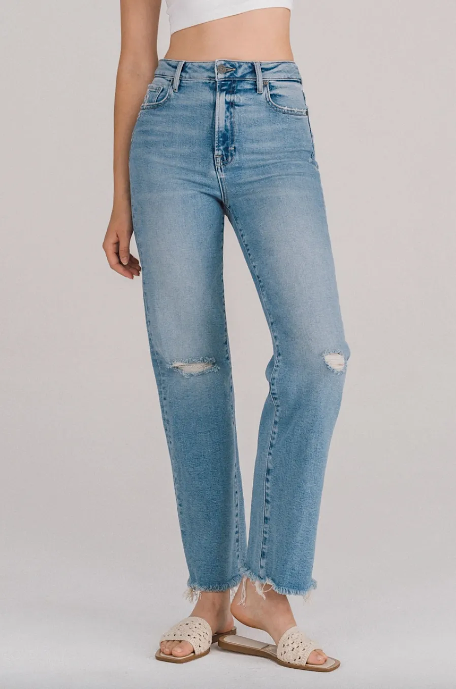tracey high rise straight - medium