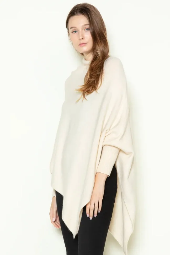 Triangle Poncho w/ Sleeves