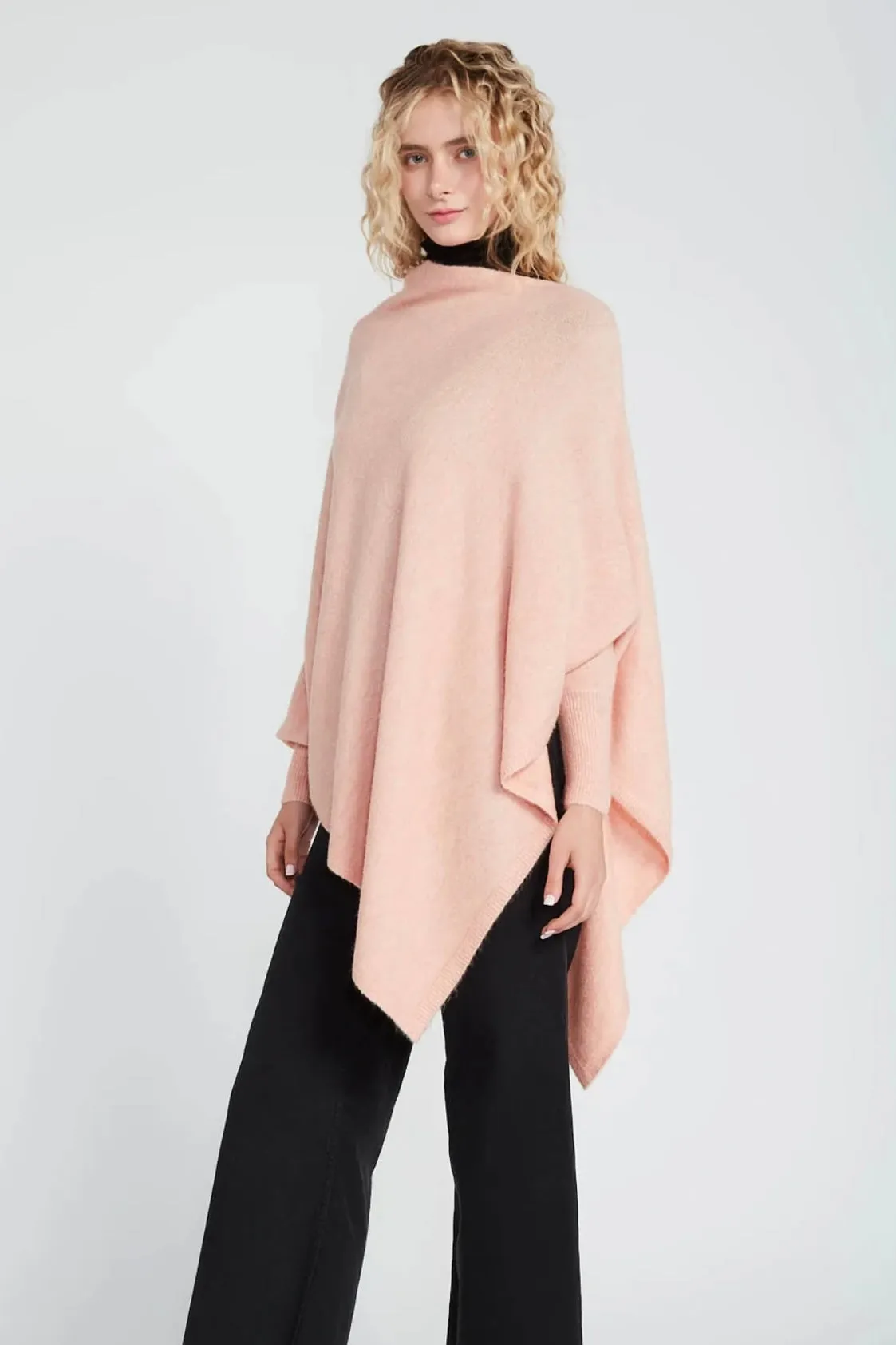 Triangle Poncho w/ Sleeves
