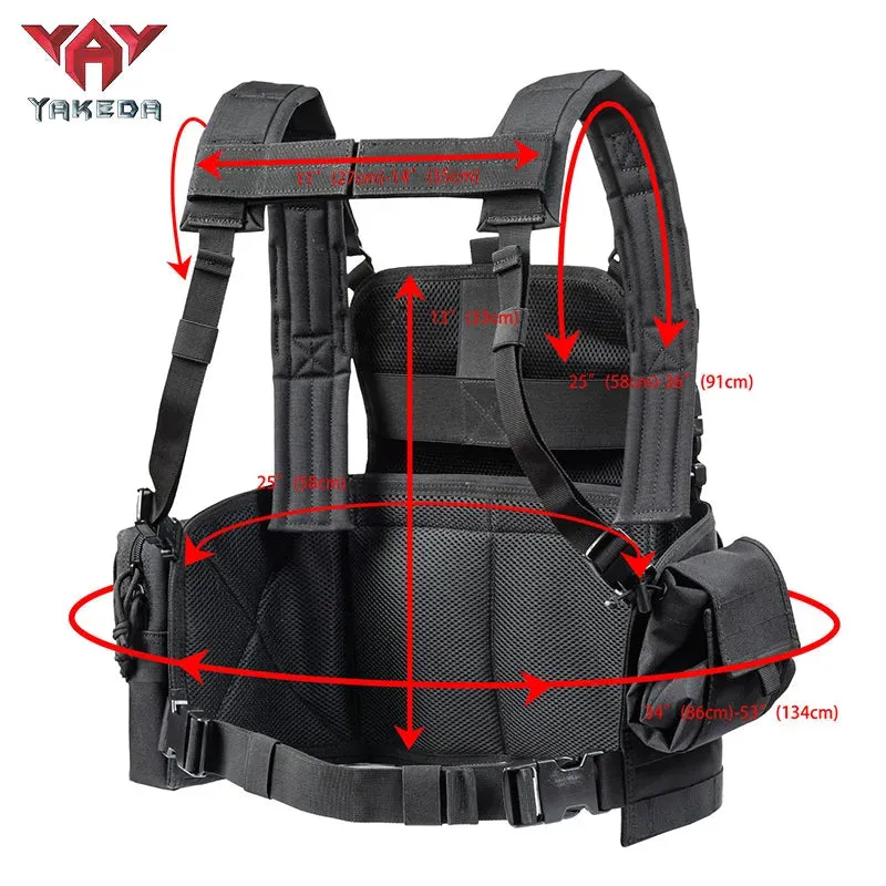 VT-099 YAKEDA Tactical vest Rapid Chest Rig SWAT Vest