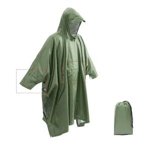 Waterproof Breathable Poncho Rainjacket For Unisex | Perfect for Spring
