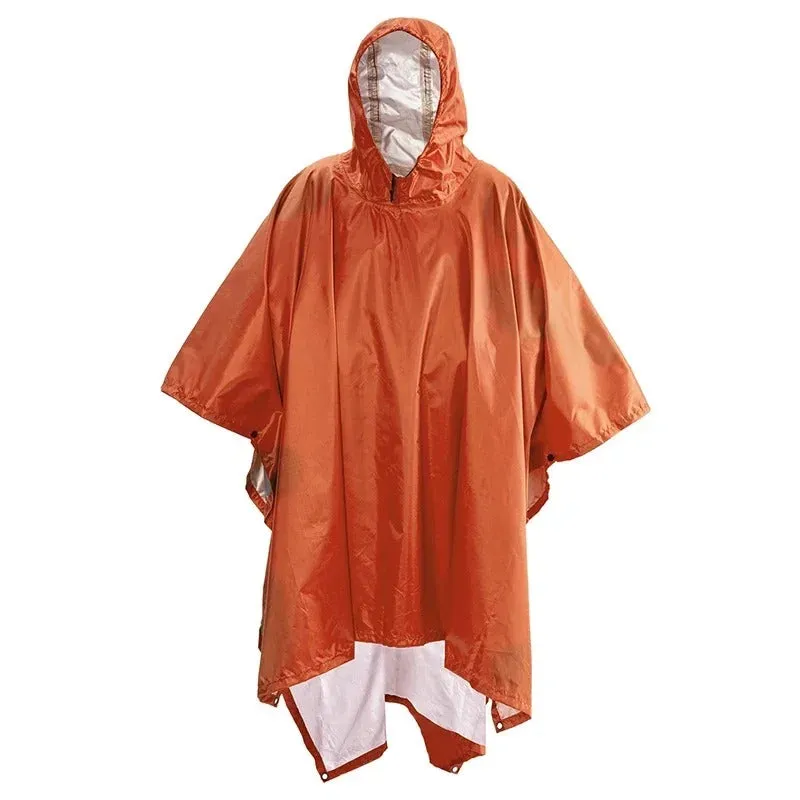 Waterproof Breathable Poncho Rainjacket For Unisex | Perfect for Spring
